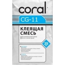 Клей для плитки 25 кг, Корал PRO-11 (Coral)